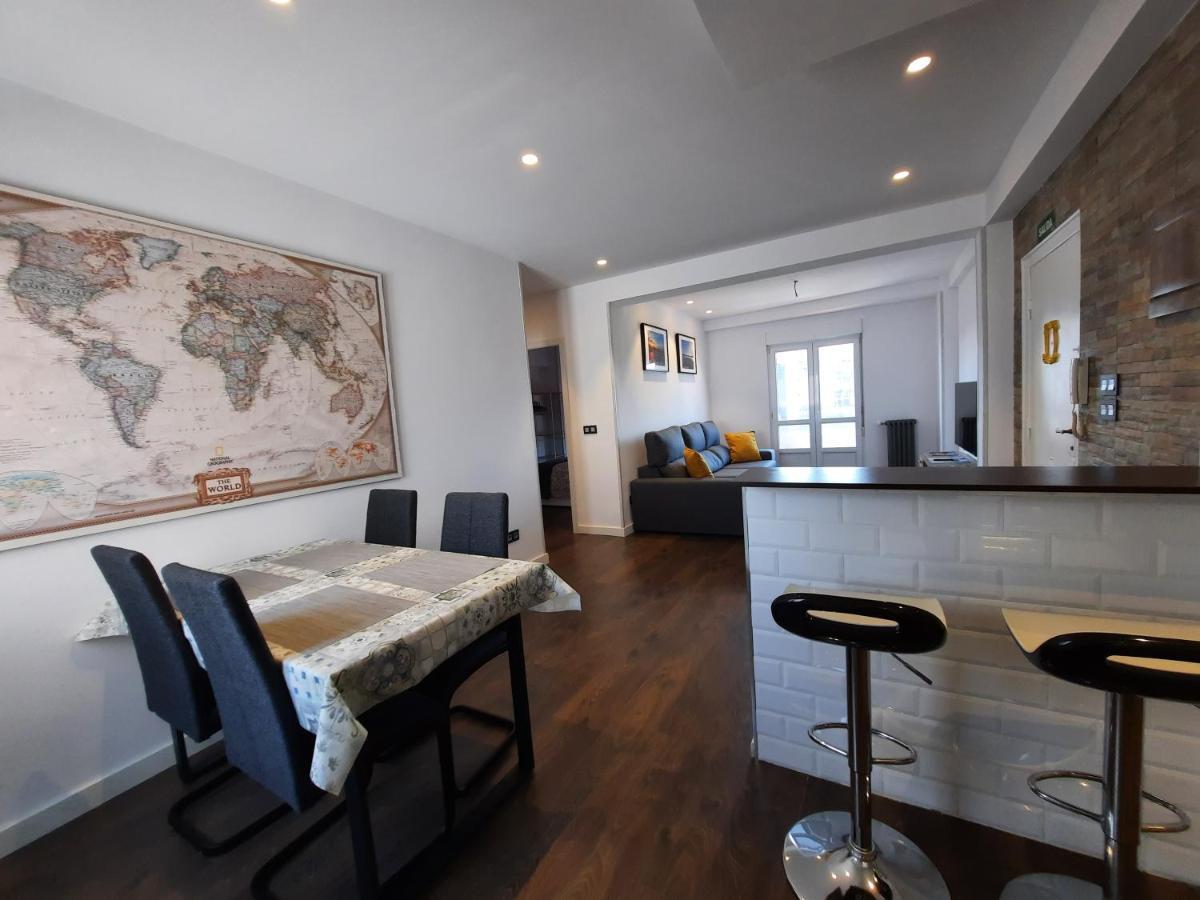 Apartamento Centro Gijon Con Wifi Gratis Y Parking Publico Proximo Incluido Dış mekan fotoğraf