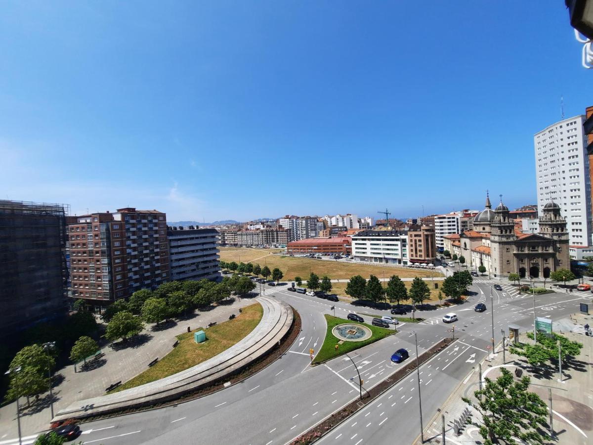 Apartamento Centro Gijon Con Wifi Gratis Y Parking Publico Proximo Incluido Dış mekan fotoğraf
